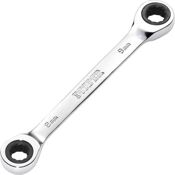 Draper Hi Torq Double Ratchet Ring Spanner