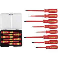 Draper 14 Piece VDE Insulated and Precision Screwdriver Set Draper 14 Piece VDE Insulated and Precision Screwdriver Set