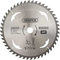 Draper TCT Construction Circular Saw Blade Draper TCT Construction Circular Saw Blade