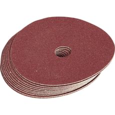Draper 115mm Aluminium Oxide Sanding Discs Draper 115mm Aluminium Oxide Sanding Discs