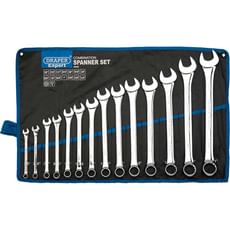 Draper 14 Piece Combination Spanner Set Imperial Draper 14 Piece Combination Spanner Set Imperial