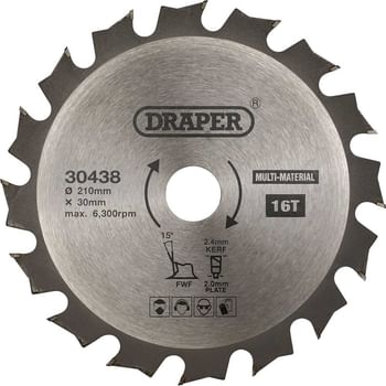 Draper TCT Multi Purpose Circular Saw Blade