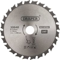 Draper TCT Multi Purpose Circular Saw Blade Draper TCT Multi Purpose Circular Saw Blade