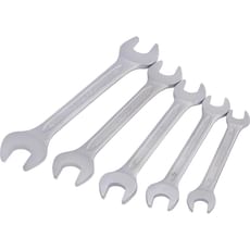 Draper 5 Piece Double Open End Spanner Set Metric