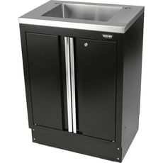 Bunker Modular 2 Door Floor Cabinet and Sink