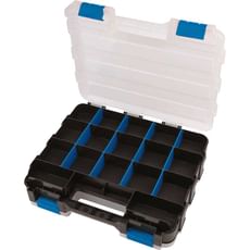 Draper 15 Compartment Double Sided Plastic Organiser