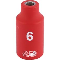 Draper 3/8" Drive VDE Fully Insulated Hexagon Socket Metric