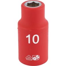 Draper 1/2" Drive VDE Fully Insulated Hexagon Socket Metric