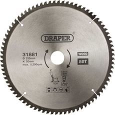 Draper TCT Triple Chip Grind Circular Saw Blade Draper TCT Triple Chip Grind Circular Saw Blade