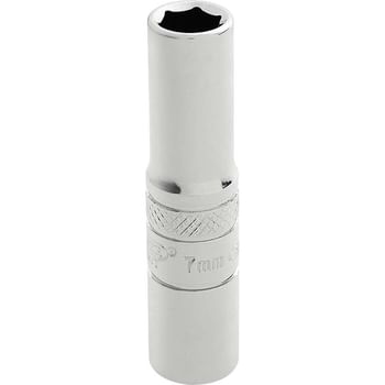 Draper 1/4" Drive Polished Finish Hi Torq Deep Hexagon Socket Metric