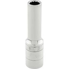 Draper 3/8" Drive Polished Finish Hi-Torq Deep Bi Hexagon Socket Metric Draper 3/8" Drive Polished Finish Hi-Torq Deep Bi Hexagon Socket Metric