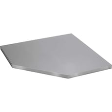 Bunker Modular Stainless Steel Worktop for Corner Cabinet