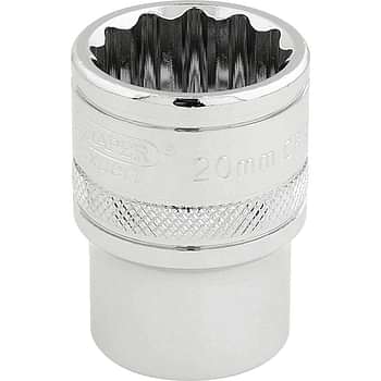 Draper 1/2" Drive Hi Torq Bi Hexagon Socket Metric