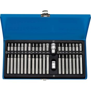 Draper Expert 40 Piece Torx, Hexagon and XZN Socket Bit Set