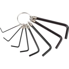 Draper 8 Piece Hexagon Allen Keyring Set Metric Draper 8 Piece Hexagon Allen Keyring Set Metric