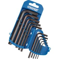 Draper 10 Piece Hexagon Allen Key Set Metric Draper 10 Piece Hexagon Allen Key Set Metric
