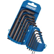 Draper 10 Piece Hexagon Allen Key Set Imperial Draper 10 Piece Hexagon Allen Key Set Imperial