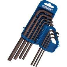 Draper 7 Piece Hexagon Allen Key Set Imperial Draper 7 Piece Hexagon Allen Key Set Imperial