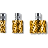 Fein Dura HSS TiN QuickIN Holder Mag Drill Hole Cutter 