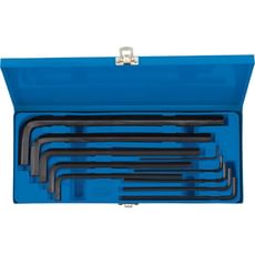 Draper Expert 10 Piece Long Hexagon Allen Key Set Metric