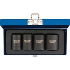 Draper Expert 4 Piece 1/2" Drive Locking Wheel Nut Socket Set