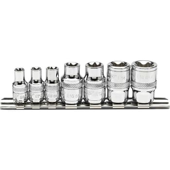Draper 7 Piece Combination Drive Torx Socket Set