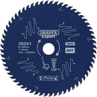 Draper Expert PTFE TCT Circular Saw Blade for Wood