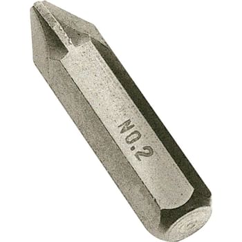 Draper 8mm Hexagon Shank Pozi Impact Screwdriver Bit