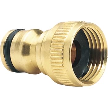 Draper Expert Brass Hose Pipe Tap Connector