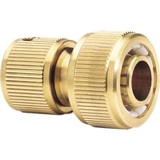 Draper Expert Brass Garden Hose Pipe Connector