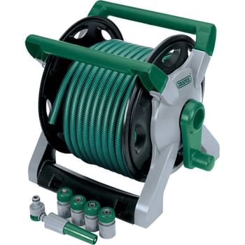 Draper Garden Hose Reel and Connectors