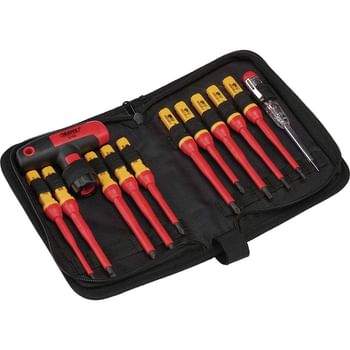 Draper 12 Piece Insulated T Handle Screwdriver Set