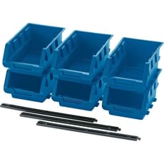 Draper 6 Piece Set of Medium Storage Bins