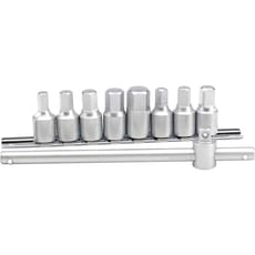 Draper 10 Piece 3/8" Drive Drain Plug Key Set