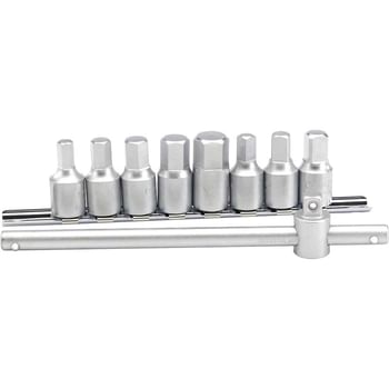 Draper 10 Piece 3/8" Drive Drain Plug Key Set
