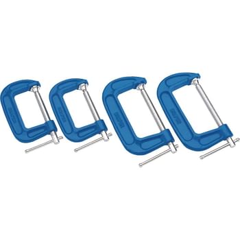 Draper 4 Piece G Clamp Set