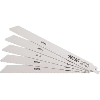 Draper Bi-Metal Metal Cutting Reciprocating Sabre Saw Blades