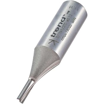 Trend Professional Two Flute Straight Router Cutter