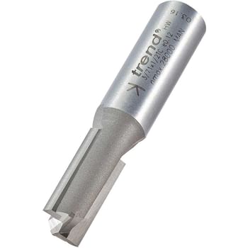 Trend Professional Two Flute Straight Router Cutter