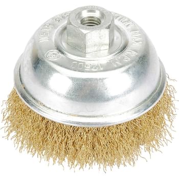 Draper Long Life Brassed Wire Cup Brush