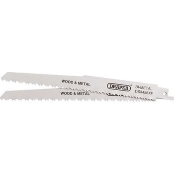 Draper Bi-Metal Multi-Purpose Reciprocating Sabre Saw Blades