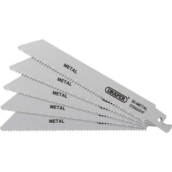 Draper Bi-Metal Metal Cutting Reciprocating Sabre Saw Blades