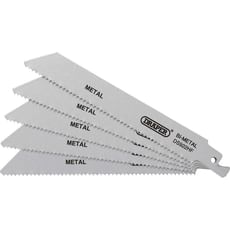 Draper Bi-Metal Metal Cutting Reciprocating Sabre Saw Blades Draper Bi-Metal Metal Cutting Reciprocating Sabre Saw Blades