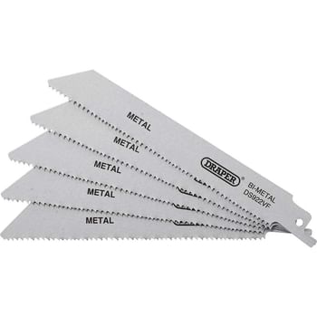 Draper Bi-Metal Metal Cutting Reciprocating Sabre Saw Blades