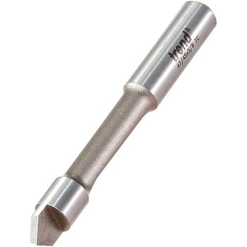 Trend Caravan Ind Guided Pierce and Trim Single Fliute Router Cutter