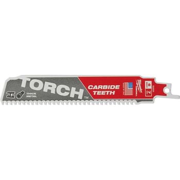 Milwaukee Heavy Duty TORCH Carbide Reciprocating Sabre Saw Blades