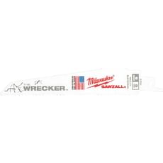 Milwaukee Extra Heavy Duty WRECKER Demolition Reciprocating Sabre Saw Blades Milwaukee Extra Heavy Duty WRECKER Demolition Reciprocating Sabre Saw Blades