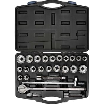 Draper 26 Piece 3/4" Drive Bi Hex Socket Set Metric and Imperial