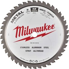 Milwaukee Endurance Metal Steel Cutting Circular Saw Blade