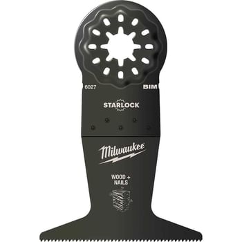 Milwaukee Bi-Metal Starlock Oscillating Multi Tool Plunge Saw Blade